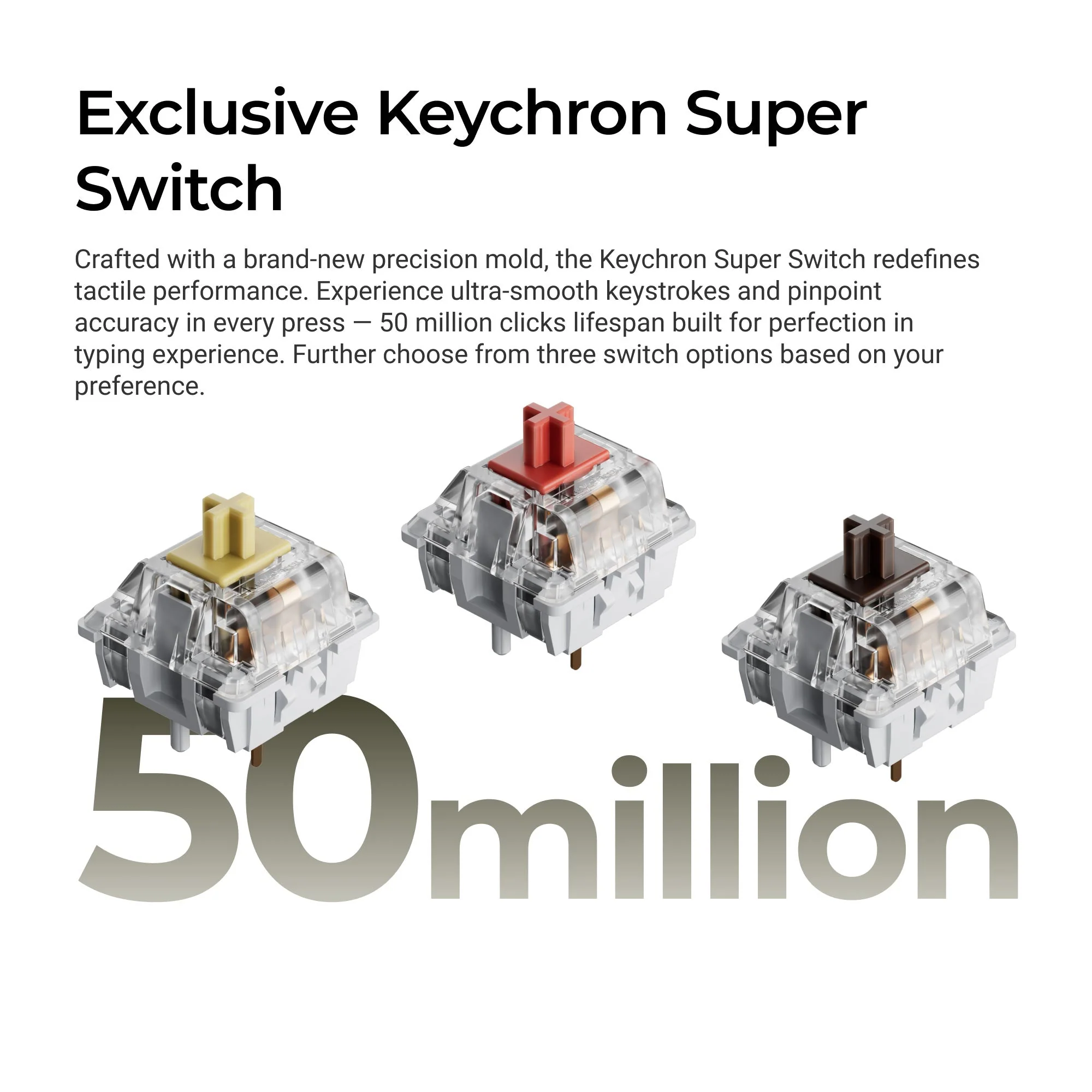 Keychron C1 Pro 8K QMK Wired Custom Mechanical Keyboard - Image 3
