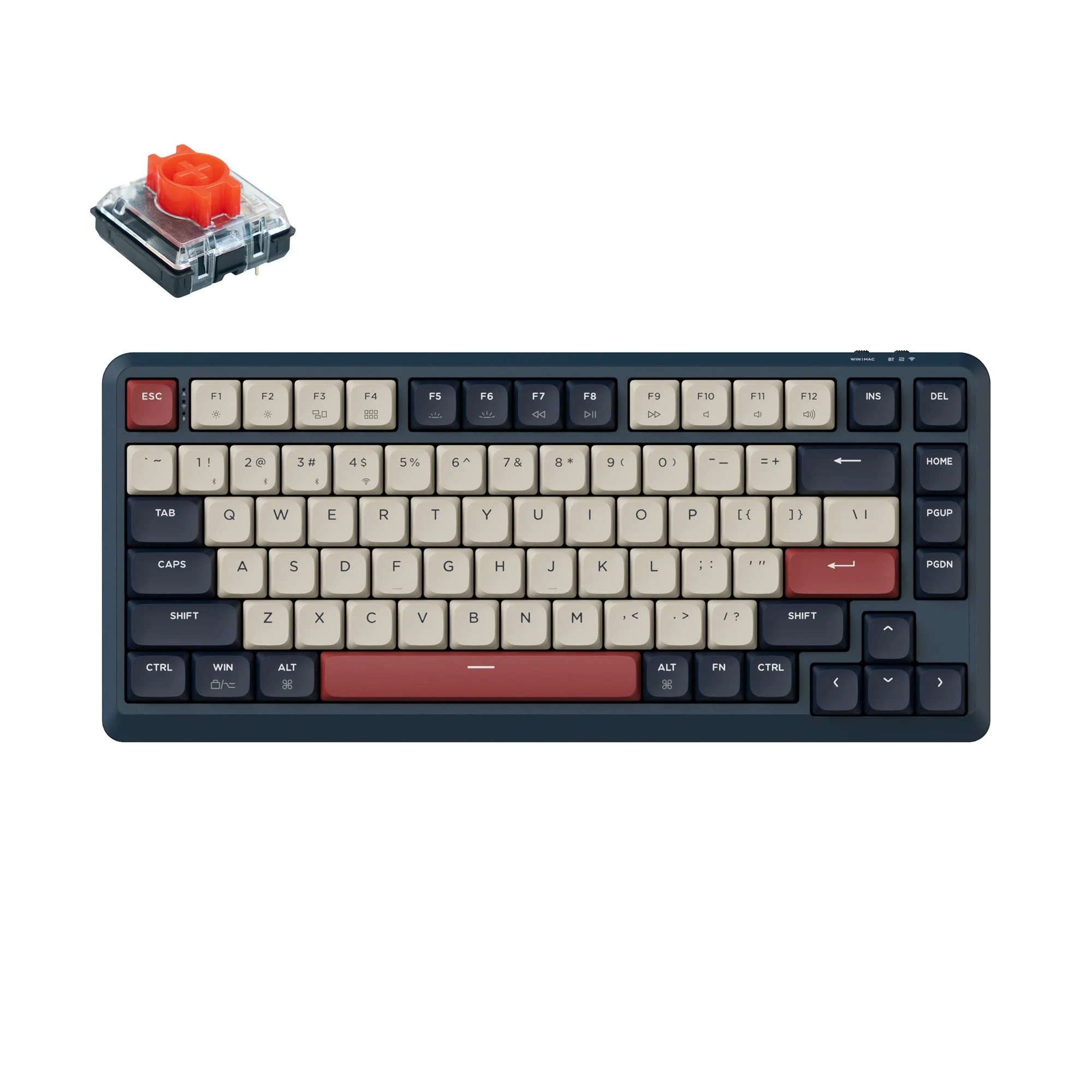 Keychron J1 QMK Wireless Mechanical Keyboard - Image 7