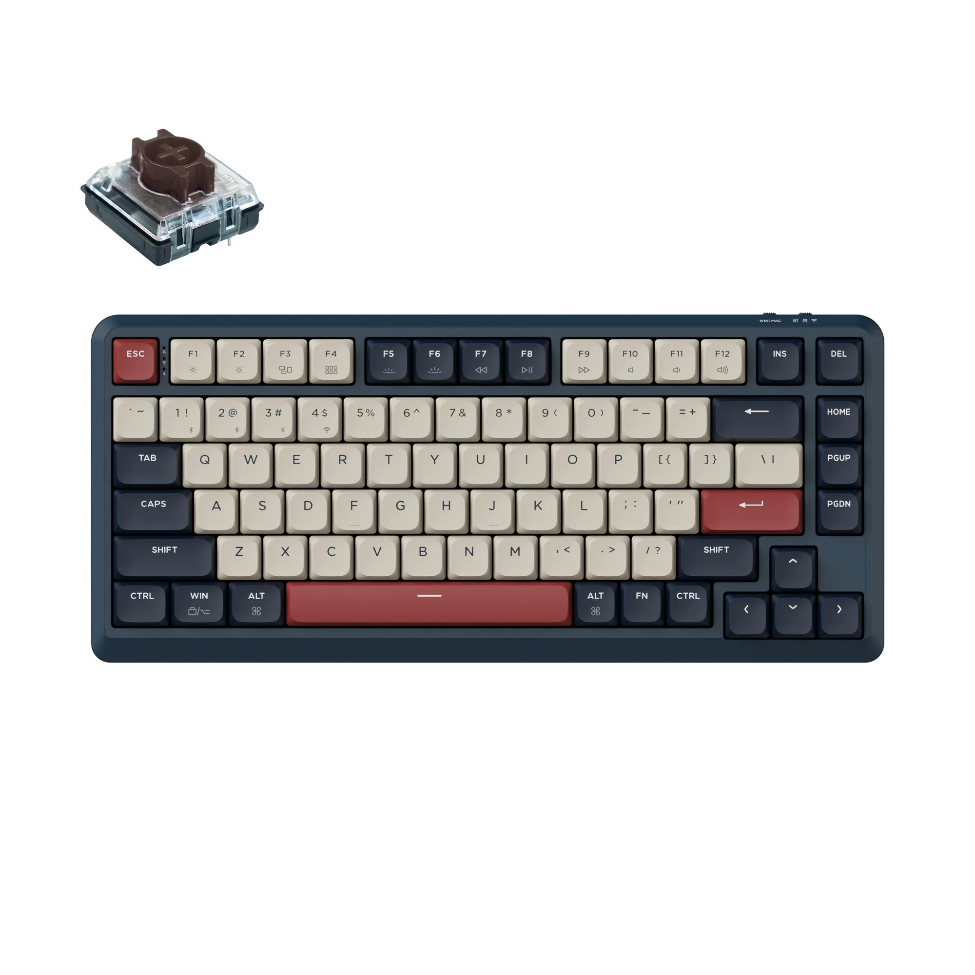 Keychron J1 QMK Wireless Mechanical Keyboard - Image 8