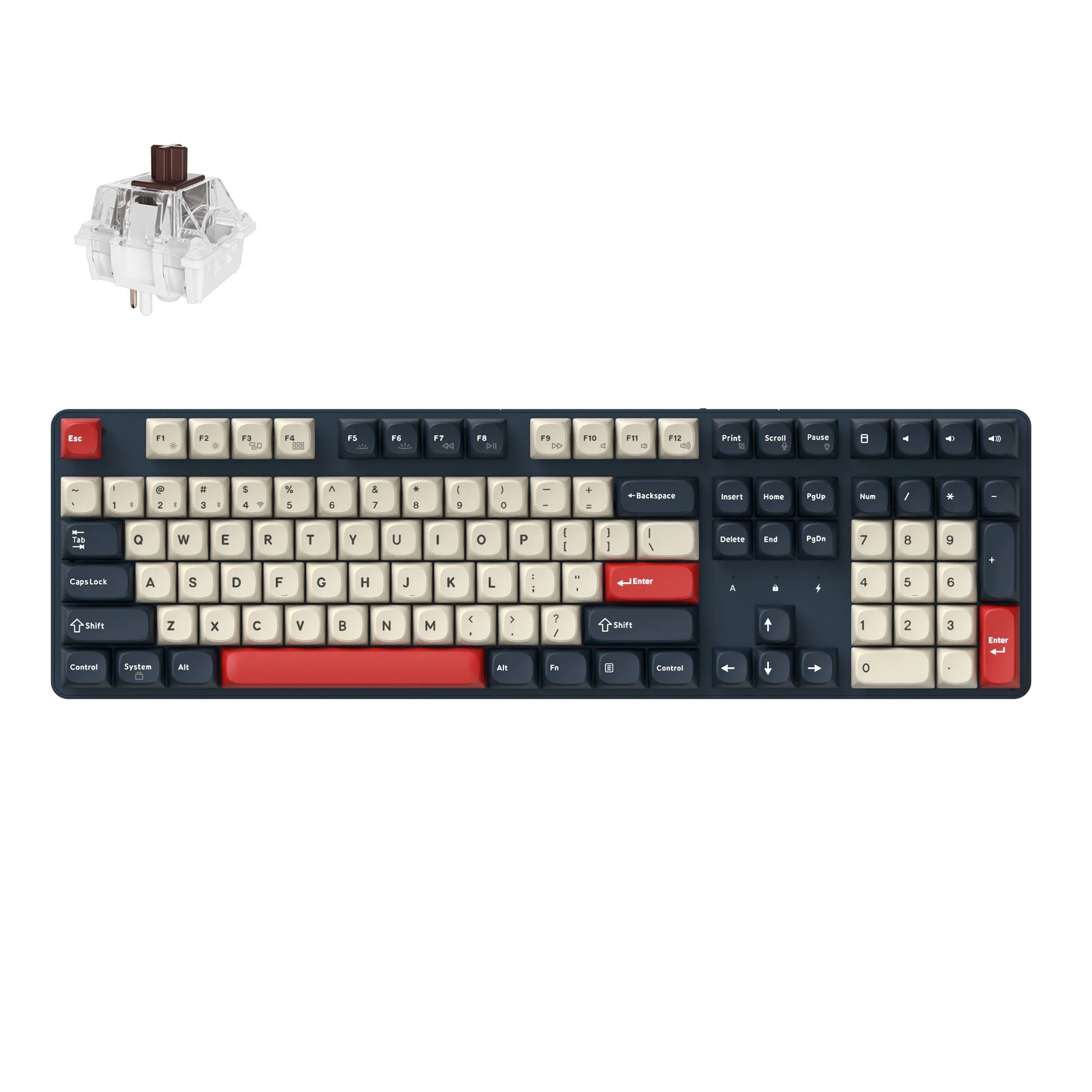 Keychron J5 QMK Wireless Mechanical Keyboard - Image 8