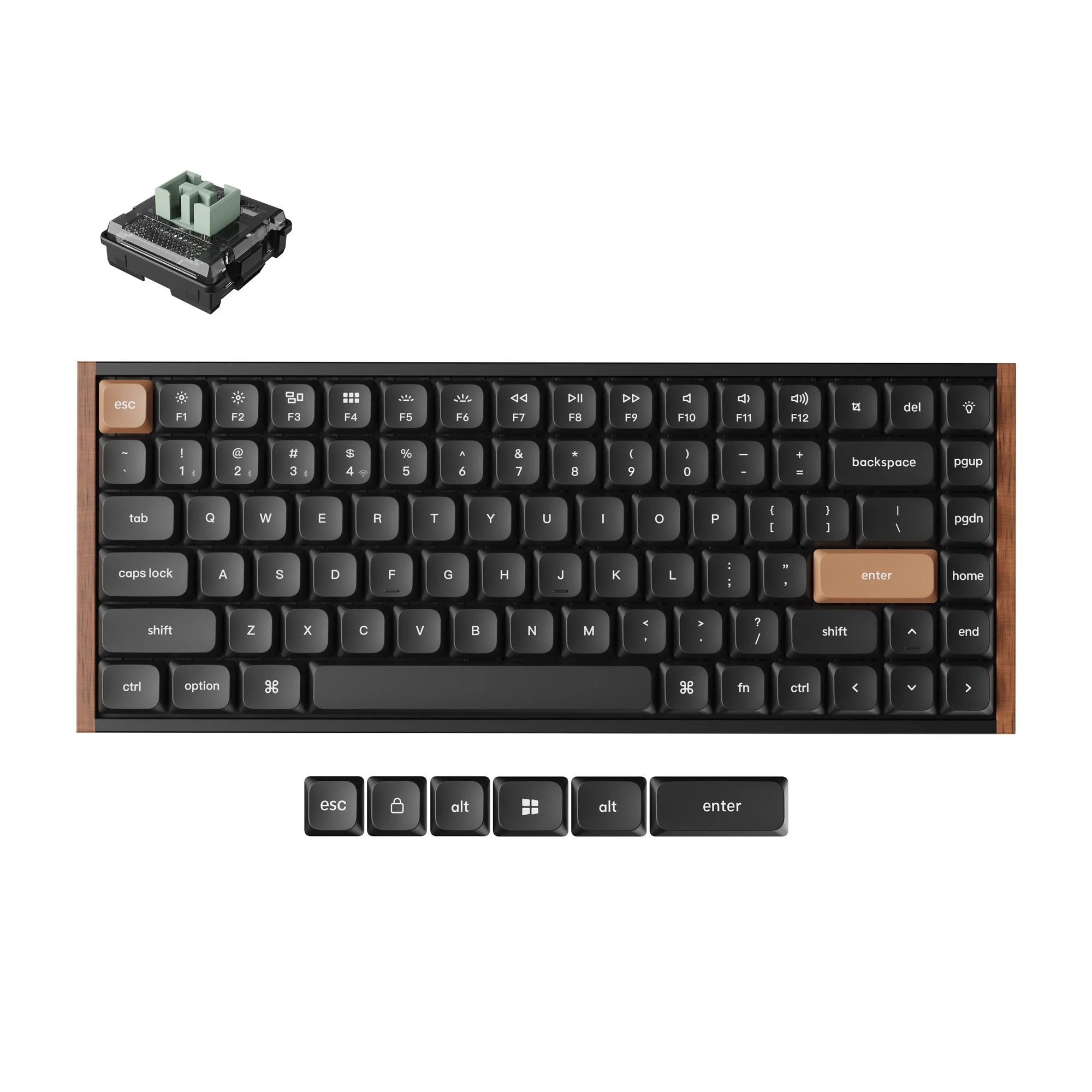 Keychron K3 HE Wireless Magnetic Switch Custom Keyboard - Image 8