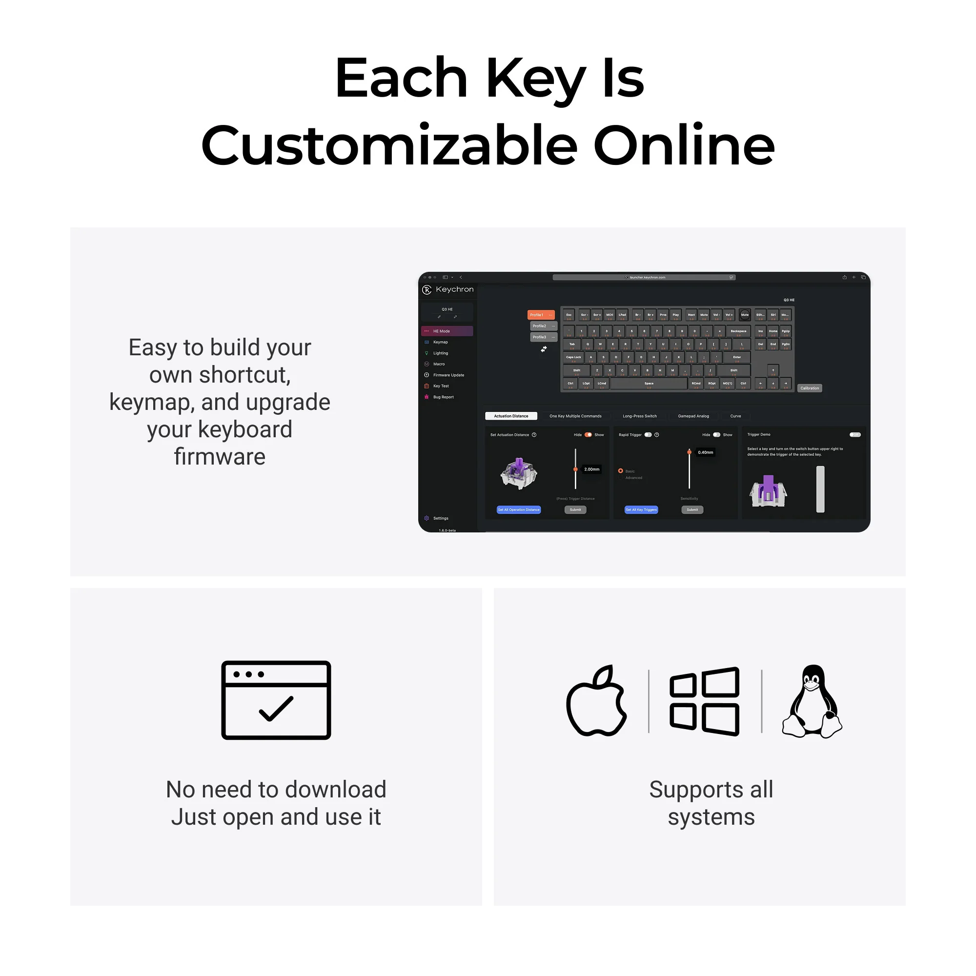 Keychron Q3 HE QMK Wireless Custom Keyboard - Image 6