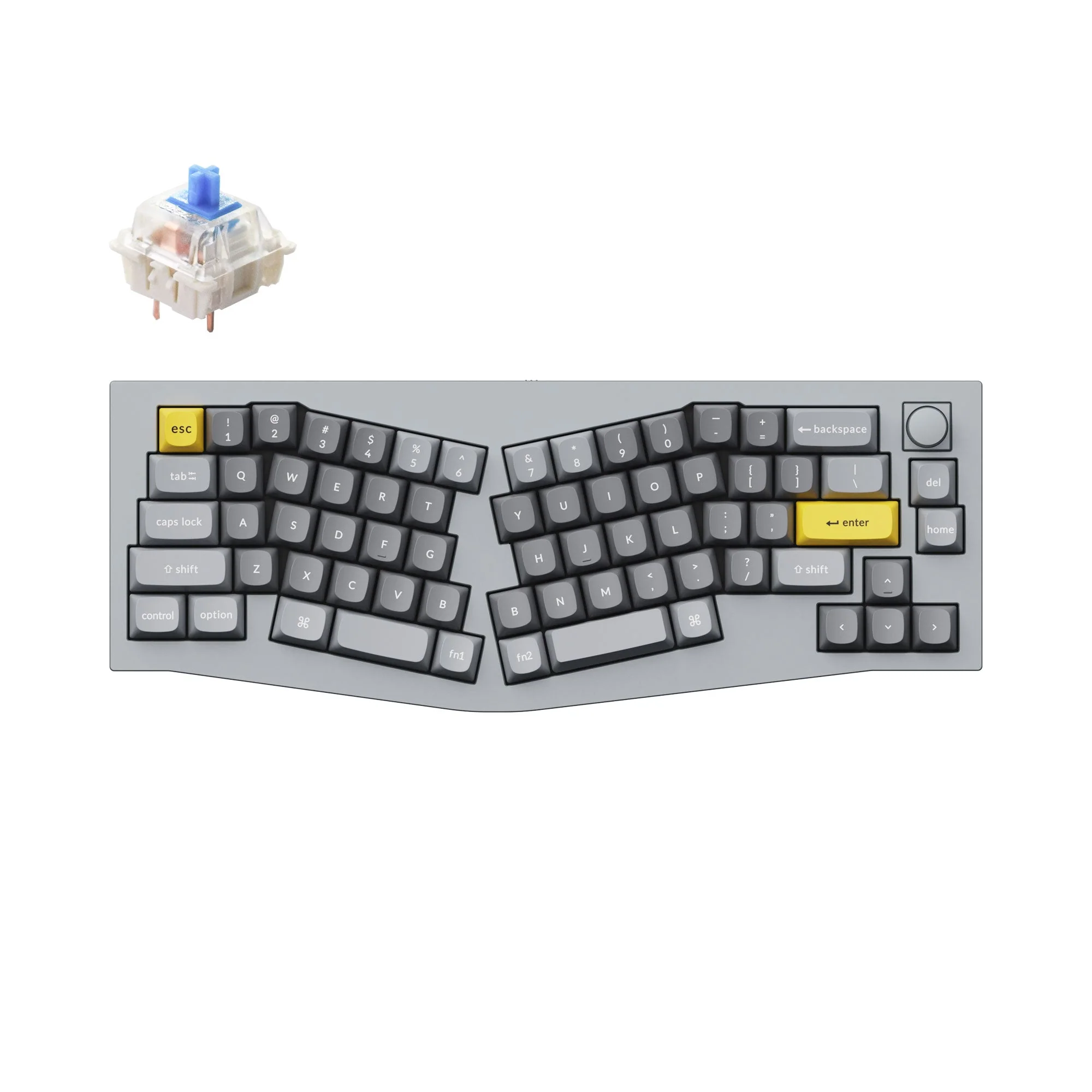 Keychron Q8 (Alice Layout) QMK Custom Mechanical Keyboard - Image 23