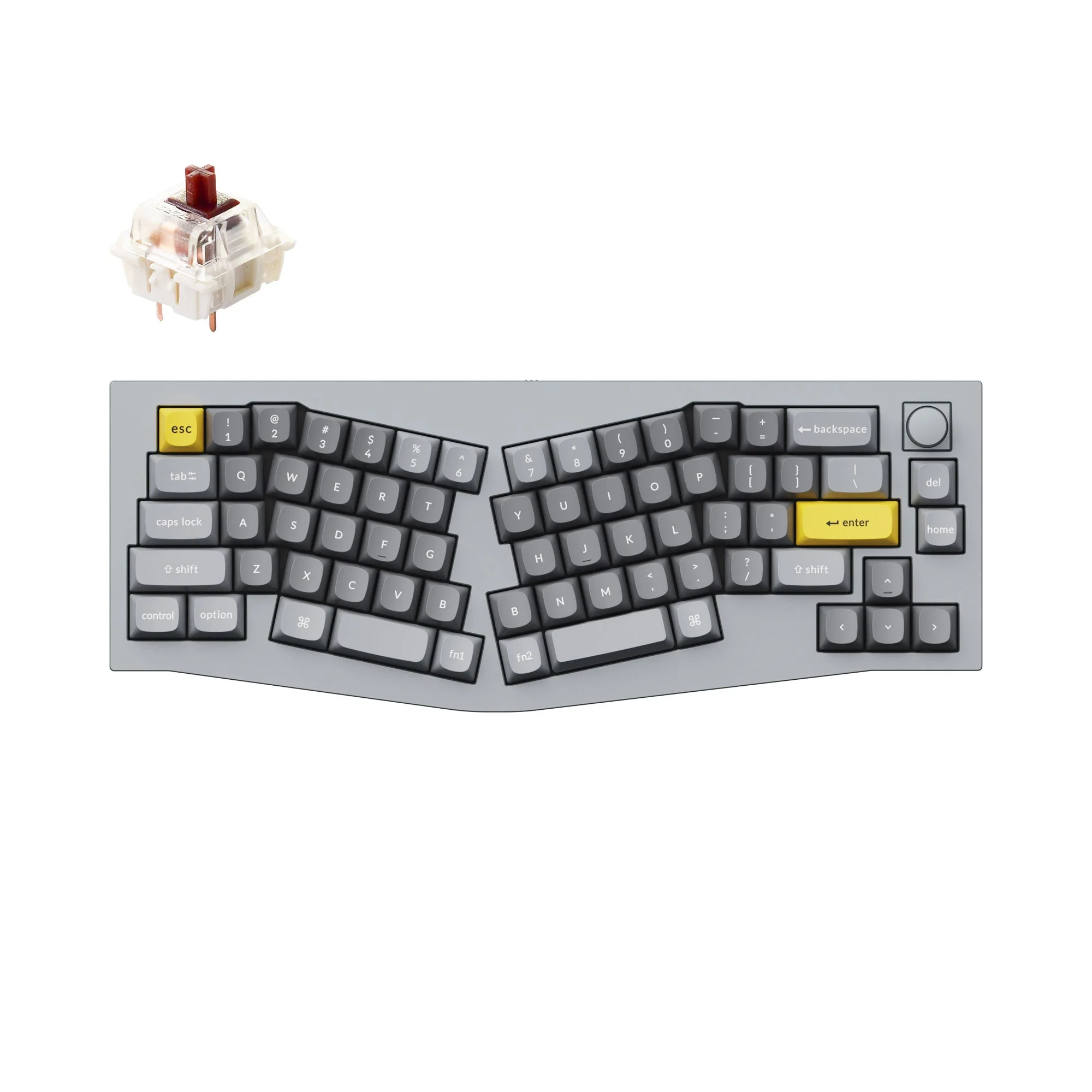 Keychron Q8 (Alice Layout) QMK Custom Mechanical Keyboard - Image 24