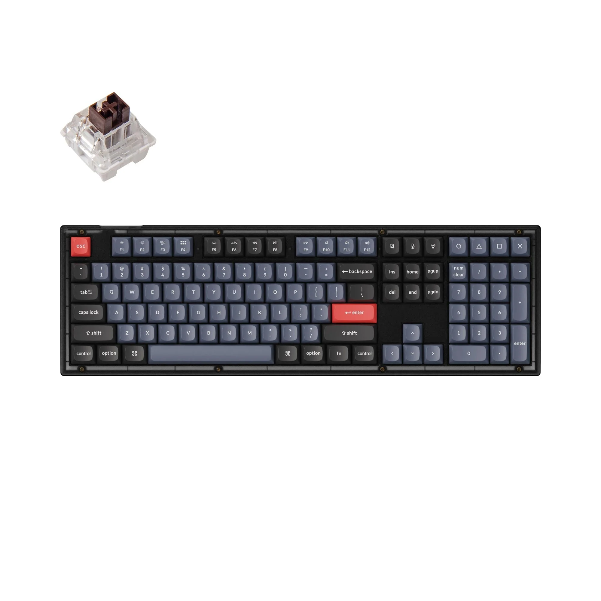 Keychron V6 QMK Custom Mechanical Keyboard - Image 3